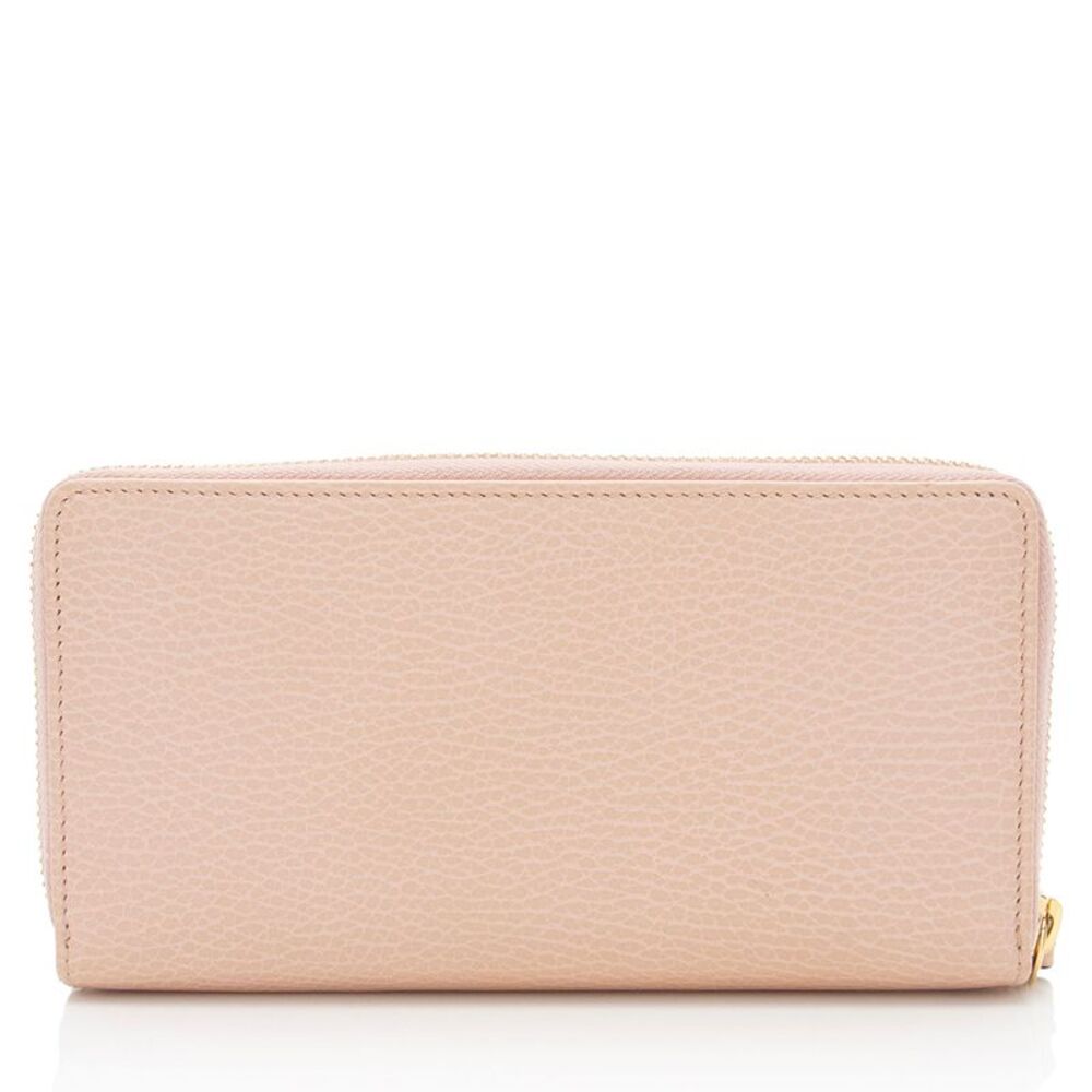 Gucci Leather GG Marmont Zip Around Wallet - Picture 3 of 12